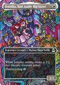 Magic: The Gathering - Teenage Mutant Ninja Turtles - Jennika, Bad Apple Big Sister (Borderless) - Normal - Anime Card Craze