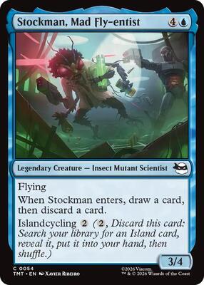 Magic: The Gathering - Teenage Mutant Ninja Turtles - Stockman, Mad Fly-entist - Foil - Anime Card Craze