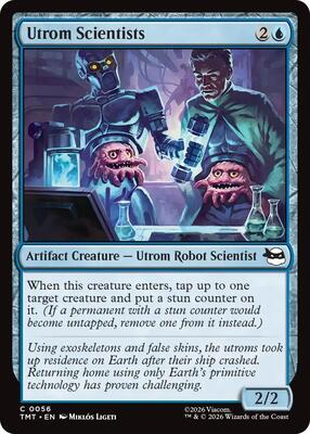 Magic: The Gathering - Teenage Mutant Ninja Turtles - Utrom Scientists - Normal - Anime Card Craze