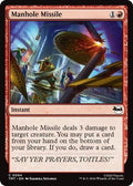 Magic: The Gathering - Teenage Mutant Ninja Turtles - Manhole Missile - Normal - Anime Card Craze