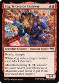 Magic: The Gathering - Teenage Mutant Ninja Turtles - Zog, Triceraton Castaway - Normal - Anime Card Craze