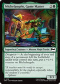 Magic: The Gathering - Teenage Mutant Ninja Turtles - Michelangelo, Game Master - Normal - Anime Card Craze