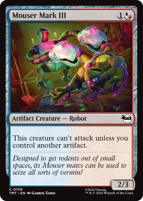 Magic: The Gathering - Teenage Mutant Ninja Turtles - Mouser Mark III - Normal - Anime Card Craze