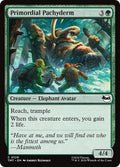 Magic: The Gathering - Teenage Mutant Ninja Turtles - Primordial Pachyderm - Normal - Anime Card Craze