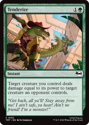 Magic: The Gathering - Teenage Mutant Ninja Turtles - Tenderize - Normal - Anime Card Craze