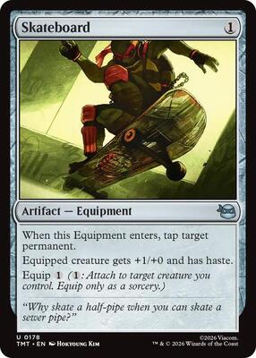 Magic: The Gathering - Teenage Mutant Ninja Turtles - Skateboard - Normal - Anime Card Craze