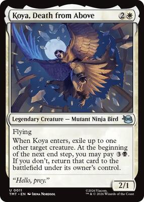 Magic: The Gathering - Teenage Mutant Ninja Turtles - Koya, Death from Above - Normal - Anime Card Craze