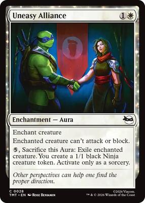 Magic: The Gathering - Teenage Mutant Ninja Turtles - Uneasy Alliance - Normal - Anime Card Craze