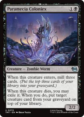Magic: The Gathering - Teenage Mutant Ninja Turtles - Paramecia Coloniex - Normal - Anime Card Craze