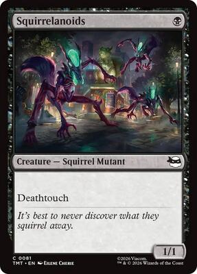 Magic: The Gathering - Teenage Mutant Ninja Turtles - Squirrelanoids - Normal - Anime Card Craze
