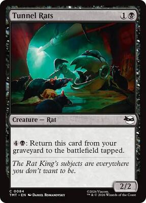 Magic: The Gathering - Teenage Mutant Ninja Turtles - Tunnel Rats - Normal - Anime Card Craze