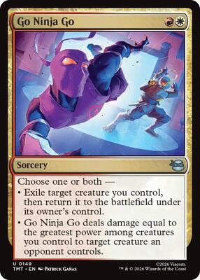 Magic: The Gathering - Teenage Mutant Ninja Turtles - Go Ninja Go - Normal - Anime Card Craze
