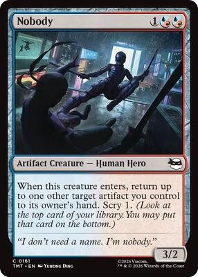 Magic: The Gathering - Teenage Mutant Ninja Turtles - Nobody - Normal - Anime Card Craze