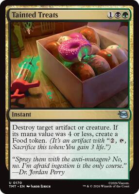 Magic: The Gathering - Teenage Mutant Ninja Turtles - Tainted Treats - Normal - Anime Card Craze