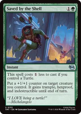 Magic: The Gathering - Teenage Mutant Ninja Turtles - Saved by the Shell - Normal - Anime Card Craze