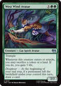 Magic: The Gathering - Teenage Mutant Ninja Turtles - West Wind Avatar - Normal - Anime Card Craze