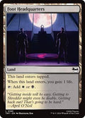 Magic: The Gathering - Teenage Mutant Ninja Turtles - Foot Headquarters - Normal - Anime Card Craze