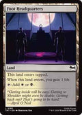 Magic: The Gathering - Teenage Mutant Ninja Turtles - Foot Headquarters - Land – 185 - Normal