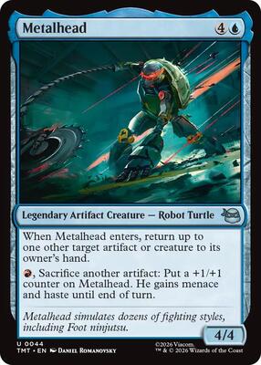 Magic: The Gathering - Teenage Mutant Ninja Turtles - Metalhead - Normal - Anime Card Craze