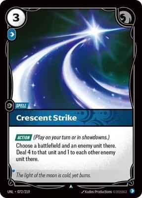 Riftbound: League of Legends Trading Card Game - Unleashed - Crescent Strike - 072/219 - Uncommon - Foil