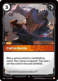 Riftbound: League of Legends Trading Card Game - Unleashed - Call to Battle - Uncommon – 101/219 - Normal