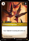Riftbound: League of Legends Trading Card Game - Unleashed - Crimson Pigeons - Common - Normal