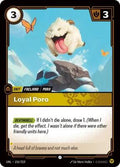 Riftbound: League of Legends Trading Card Game - Unleashed - Loyal Poro - Common - Normal