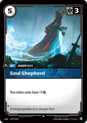 Riftbound: League of Legends Trading Card Game - Unleashed - Soul Shepherd - Uncommon - Normal