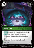 Riftbound: League of Legends Trading Card Game - Unleashed - Back Off - Uncommon - Normal