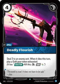 Riftbound: League of Legends Trading Card Game - Unleashed - Deadly Flourish - Uncommon - Foil