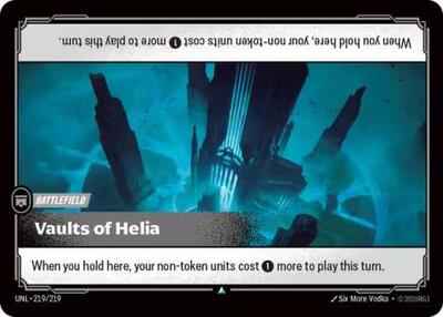 Riftbound: League of Legends Trading Card Game - Unleashed - Vaults of Helia - 219/219 - Uncommon - Foil