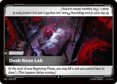 Riftbound: League of Legends Trading Card Game - Unleashed - Dusk Rose Lab - Uncommon - Normal