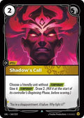 Riftbound: League of Legends Trading Card Game - Unleashed - Shadow's Call - Uncommon - Foil