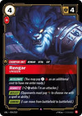 Riftbound: League of Legends Trading Card Game - Unleashed - Rengar - Unseen - Rare - Foil