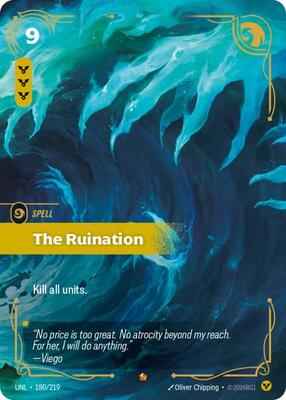 Riftbound: League of Legends Trading Card Game - Unleashed - The Ruination - 180/219 - Epic - Foil