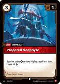 Riftbound: League of Legends Trading Card Game - Unleashed - Prepared Neophyte - Common - Normal