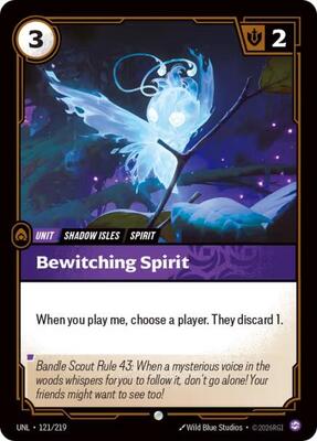 Riftbound: League of Legends Trading Card Game - Unleashed - Bewitching Spirit - Common - Normal