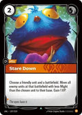Riftbound: League of Legends Trading Card Game - Unleashed - Stare Down - Uncommon - Normal