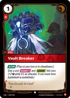 Riftbound: League of Legends Trading Card Game - Unleashed - Vault Breaker - Common - Normal