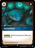 Riftbound: League of Legends Trading Card Game - Unleashed - Ruined Rex - Common – 067/219 - Normal