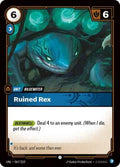 Riftbound: League of Legends Trading Card Game - Unleashed - Ruined Rex - Common - Normal