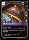 Riftbound: League of Legends Trading Card Game - Unleashed - Maduli the Gatekeeper - Rare - Foil
