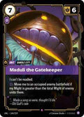 Riftbound: League of Legends Trading Card Game - Unleashed - Maduli the Gatekeeper - 144/219 - Rare - Foil