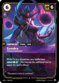 Riftbound: League of Legends Trading Card Game - Unleashed - Syndra - Transcendent - Rare - Foil