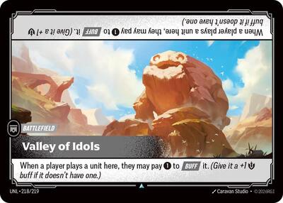 Riftbound: League of Legends Trading Card Game - Unleashed - Valley of Idols - Uncommon - Normal