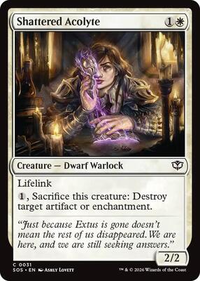 Magic: The Gathering - Secrets of Strixhaven - Shattered Acolyte - Common - Normal