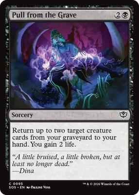Magic: The Gathering - Secrets of Strixhaven - Pull from the Grave  - 95 - Foil