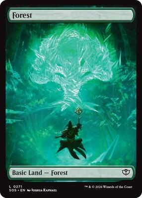 Magic: The Gathering - Secrets of Strixhaven - Forest (0271) - Land - Foil