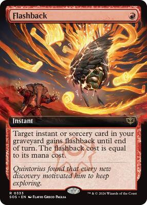 Magic: The Gathering - Secrets of Strixhaven - Flashback (Extended Art) - Rare - Normal