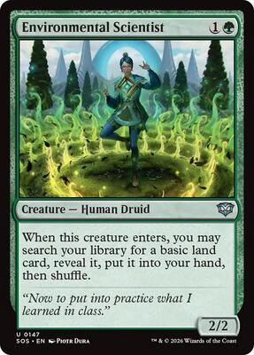 Magic: The Gathering - Secrets of Strixhaven - Environmental Scientist - Uncommon - Normal
